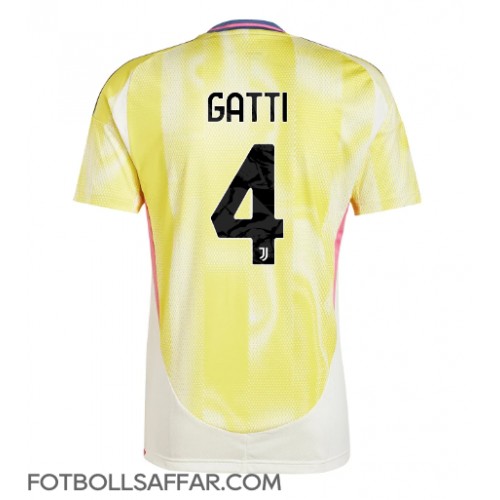 Juventus Federico Gatti #4 Bortatröja 2024-25 Kortärmad